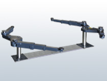 Two cylinder lifting devices  with 4.0 t swivel arm supports 